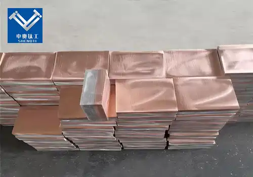 Copper metal clad plate